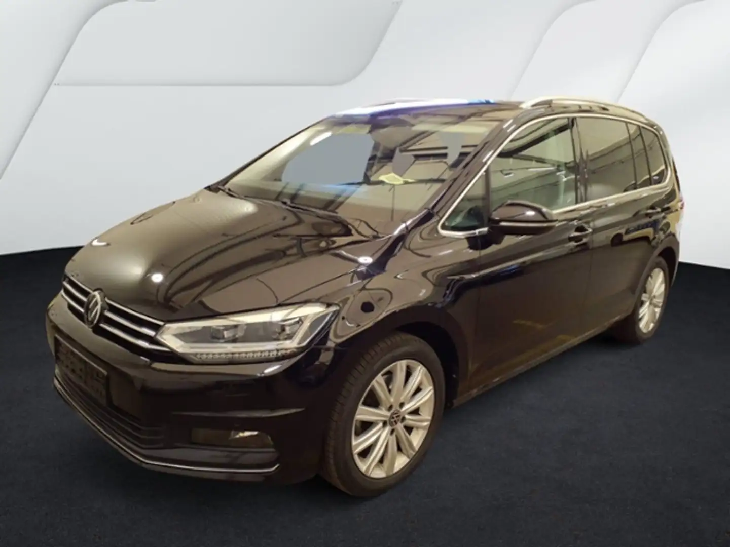 Volkswagen Touran 2.0 TDI DSG HIGHLINE 7-SITZE+AHK+RFK+LED+ Schwarz - 2