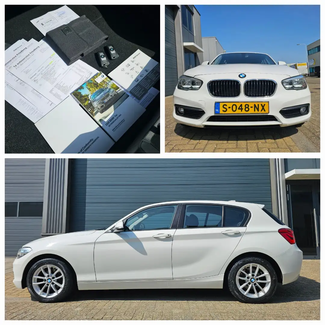 BMW 116 BMW 1-Serie 116i 109pk 2017 Wit, Recent Onderhoud Wit - 1