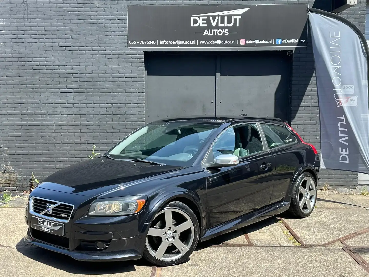 Volvo C30 1.8 Momentum | R-Design | Leer | Cruise Control | Noir - 2