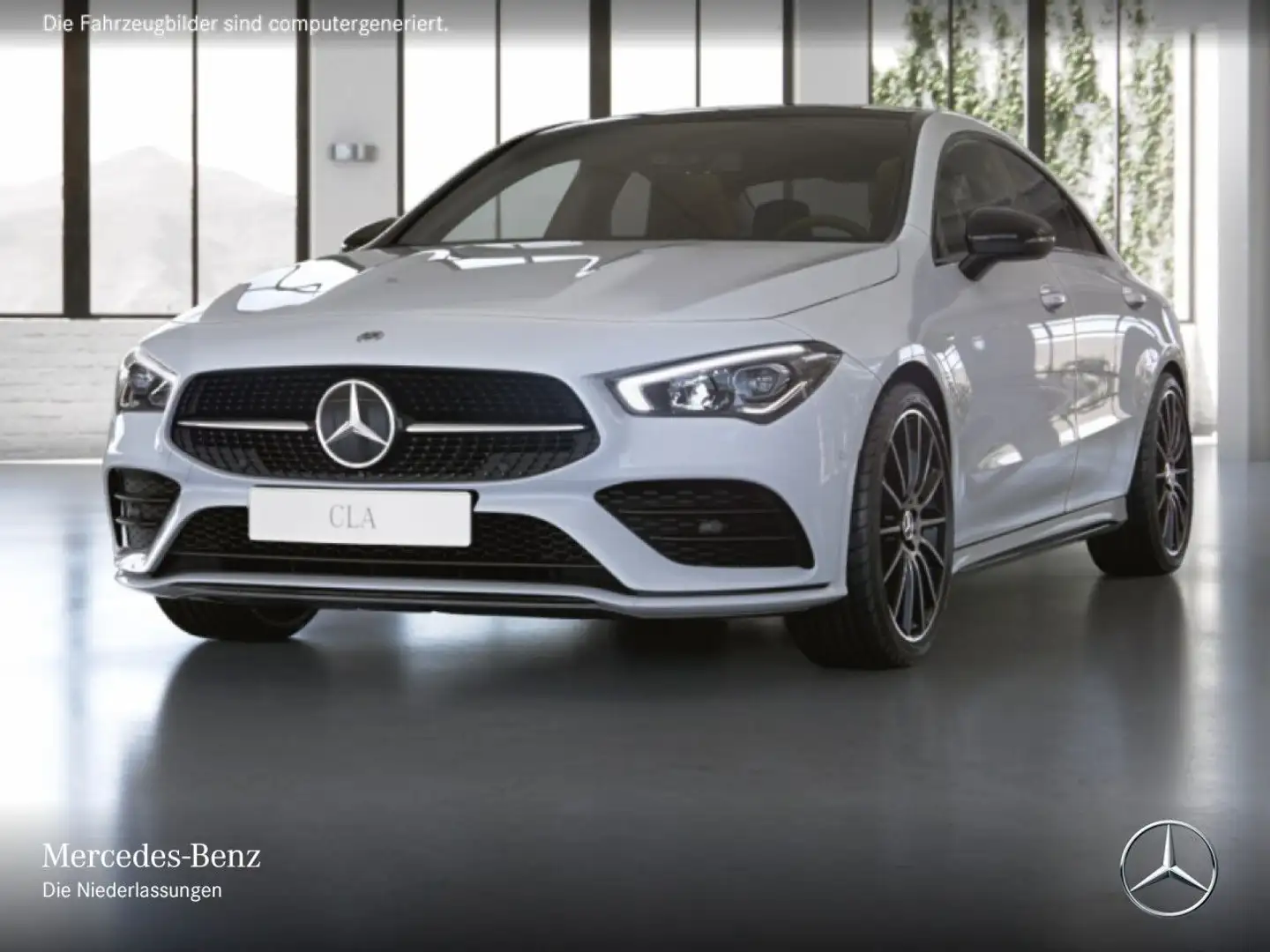 Mercedes-Benz CLA 180 EDITION 2020+AMG+NIGHT+PANO+LED+19"+7G Weiß - 2