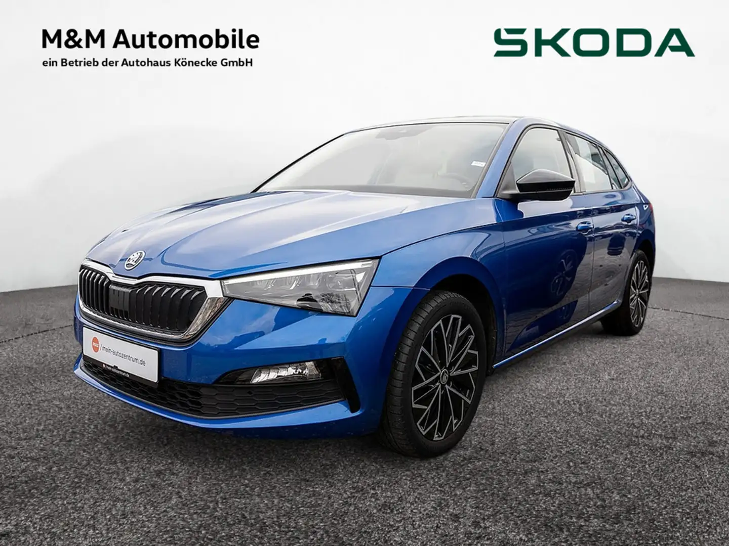 Skoda Scala 1.6 TDI Style AHK KAMERA ALU LA ACC Blau - 1