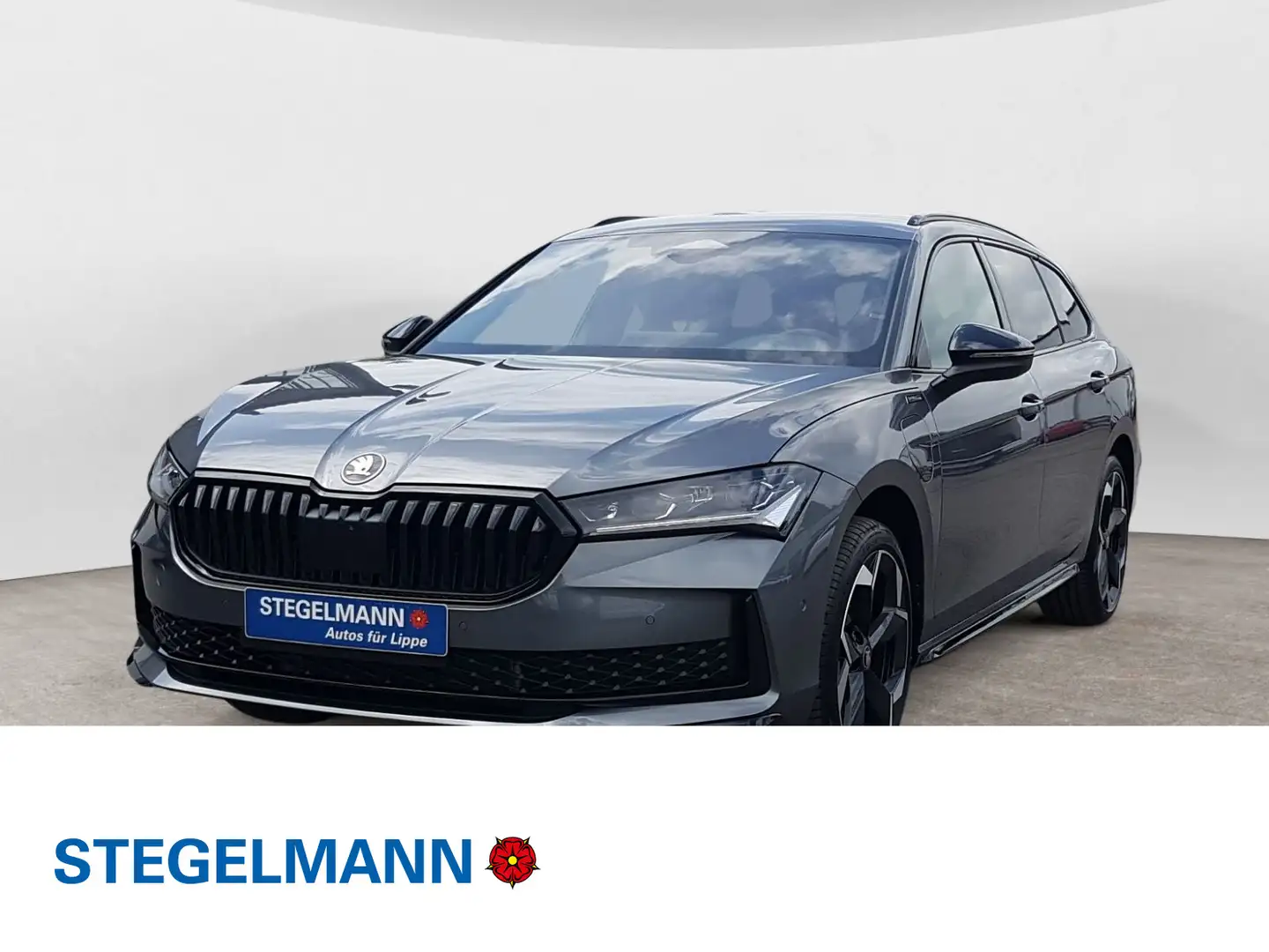 Skoda Superb Combi 1.5 TSI iV Sportline 360°*Matrix*DC Grau - 1