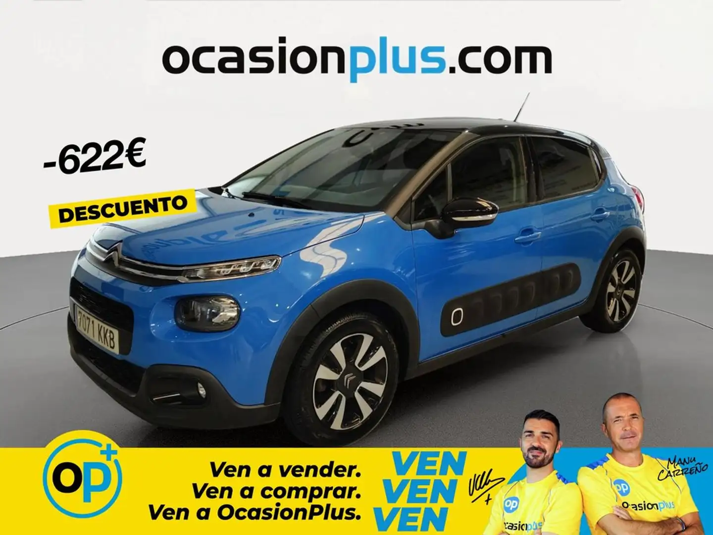 Citroen C3 1.2 PureTech S&S Shine 83 Azul - 1