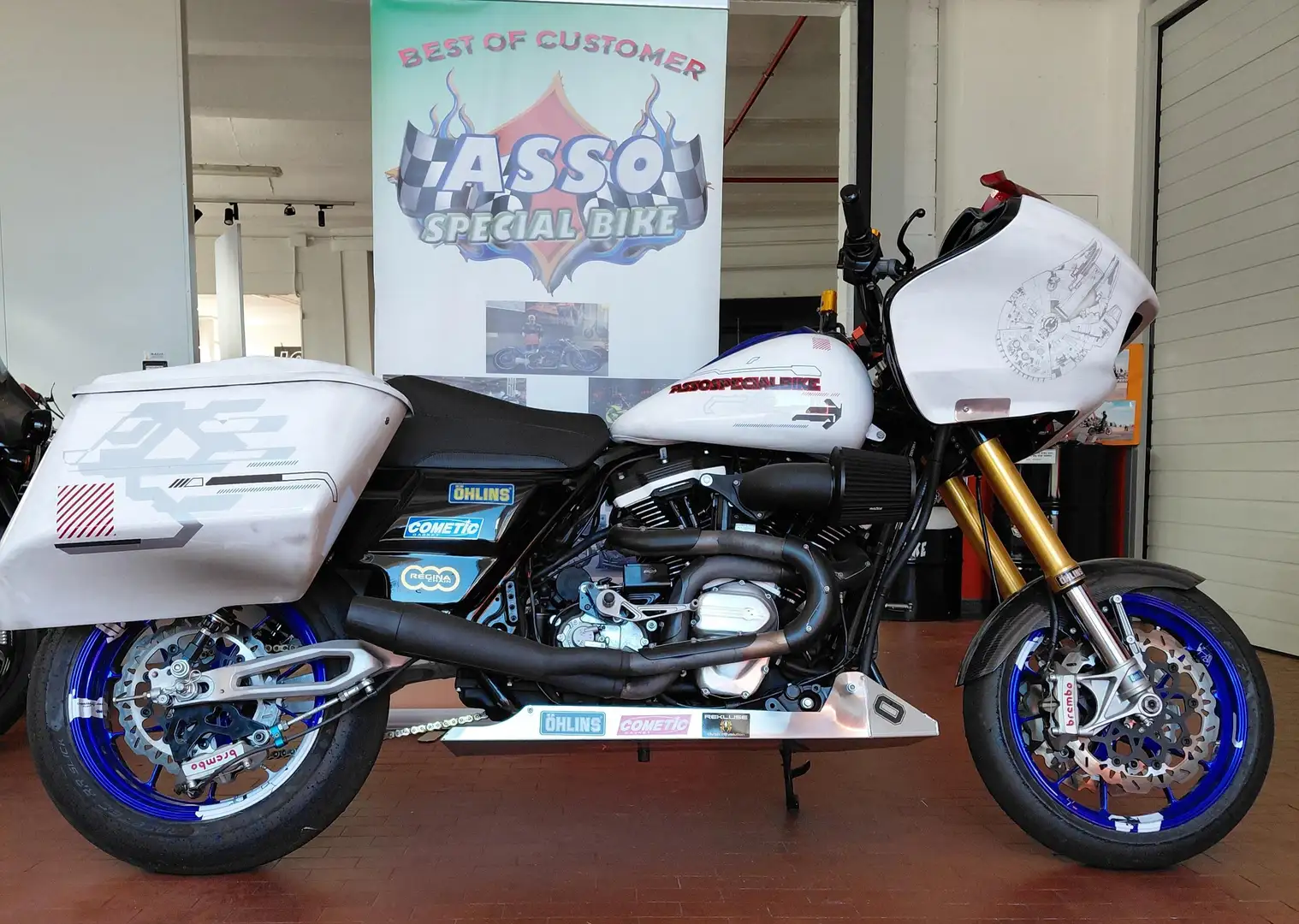 Harley-Davidson Street Glide FLHX Bianco - 1
