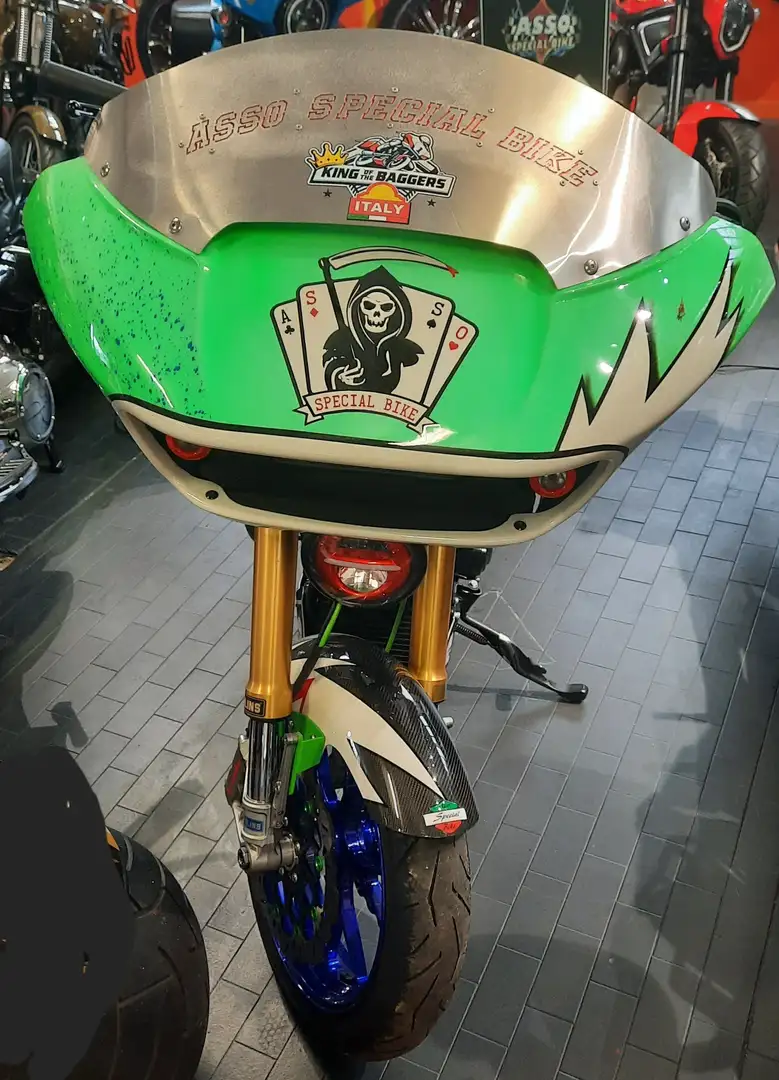 Harley-Davidson Street Glide FLHX Zelená - 2