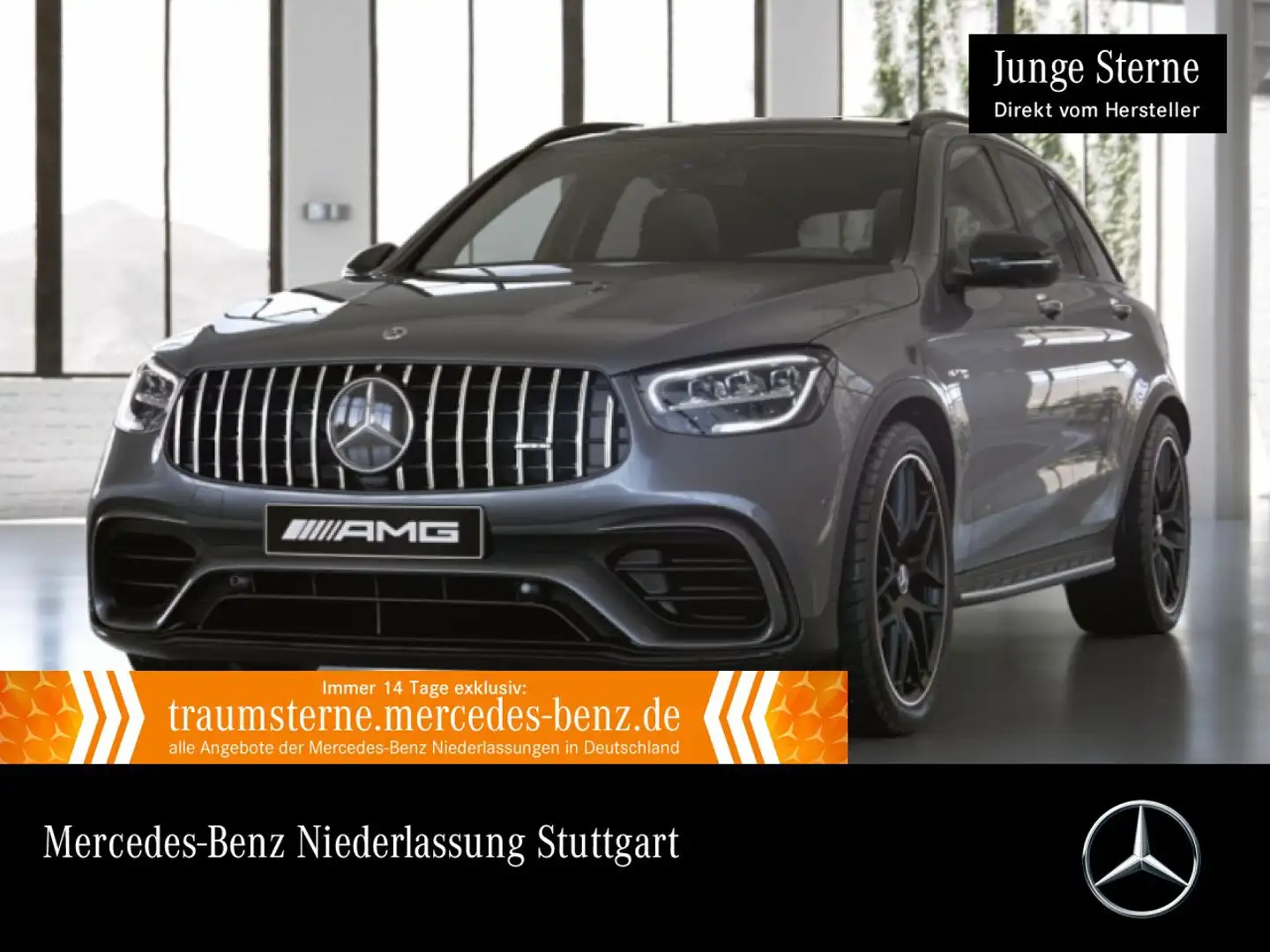 Mercedes-Benz GLC 63 AMG GLC 63 S 4M NIGHT+DRIVERS+PANO+360+AHK+LED+FAHRASS Gris - 1