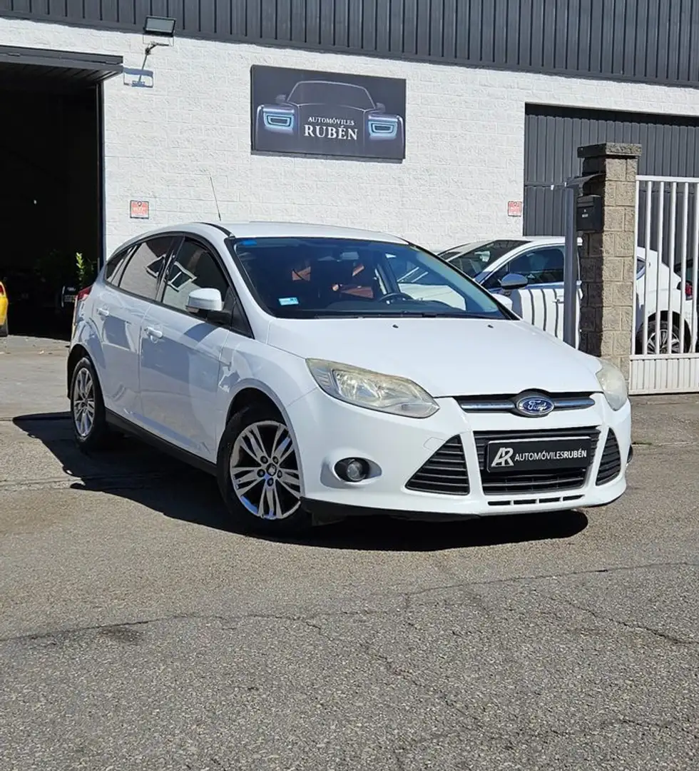 Ford Focus 1.6 TDCi 109 Econetic Blanco - 1