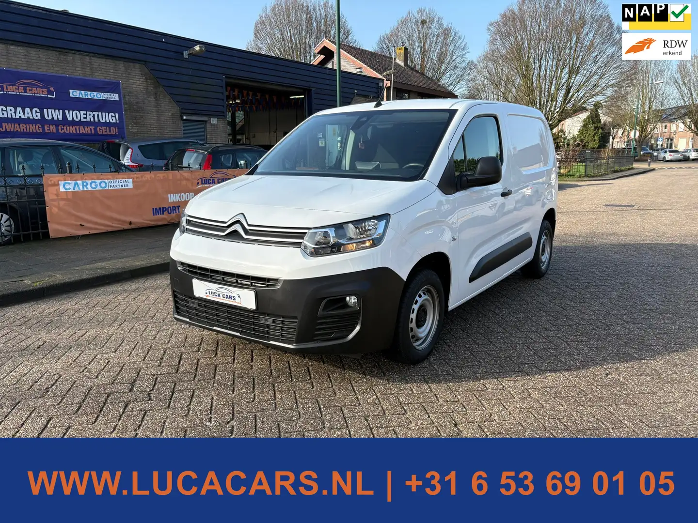 Citroen Berlingo 1.5 BlueHDI Driver 2X SLEUTEL + BOEKJES! Weiß - 1