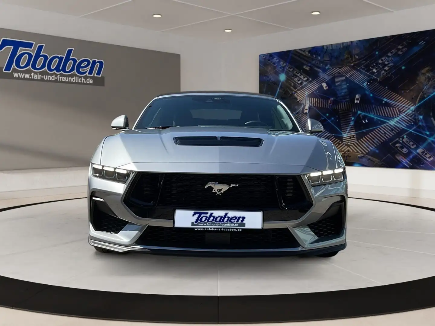 Ford Mustang GT Cabriolet 5.0 V8/ Tageszulassung / So Silber - 2