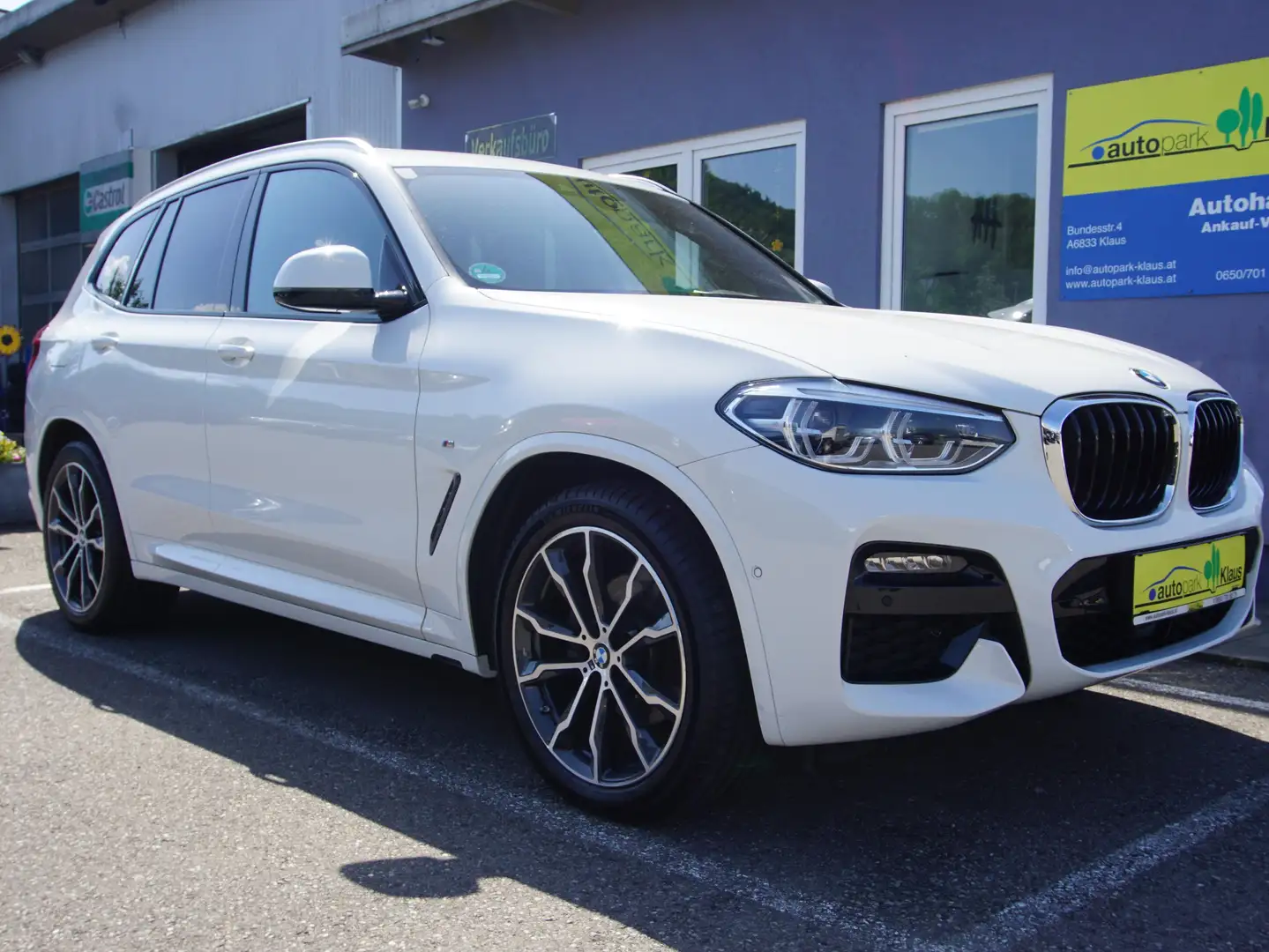 BMW X3 xDrive 20 d M Sport Weiß - 1