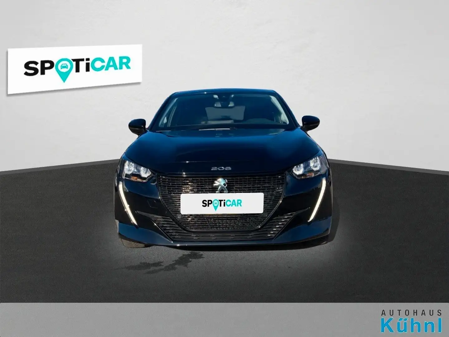 Peugeot 208 E-208 Allure 136 Automatik Schwarz - 2