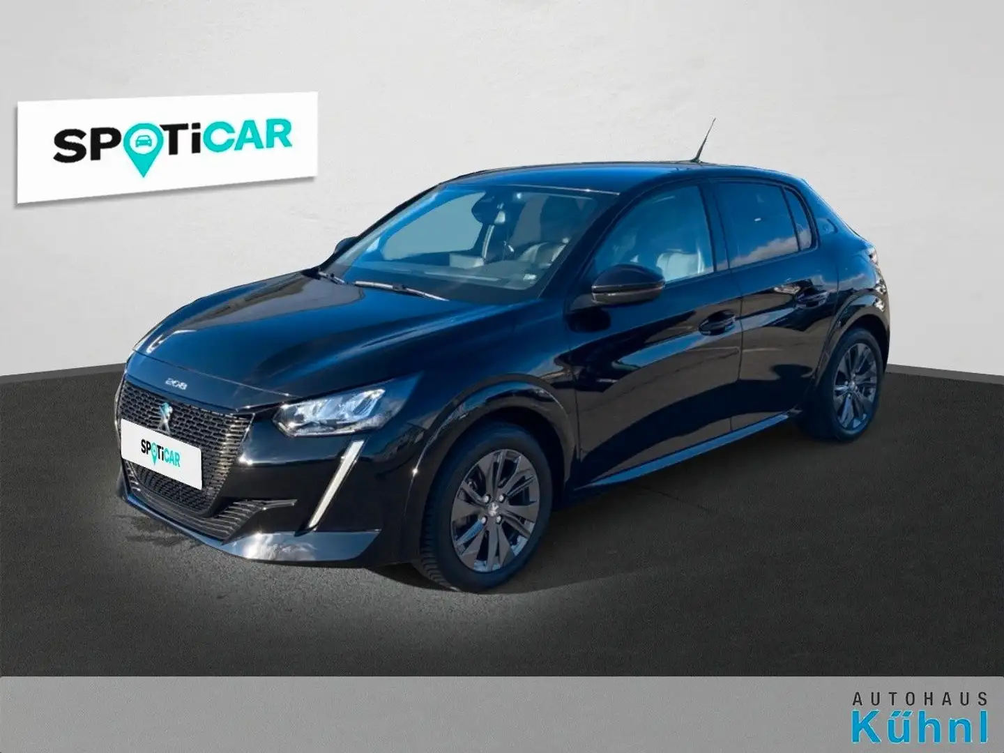 Peugeot 208 E-208 Allure 136 Automatik Schwarz - 1