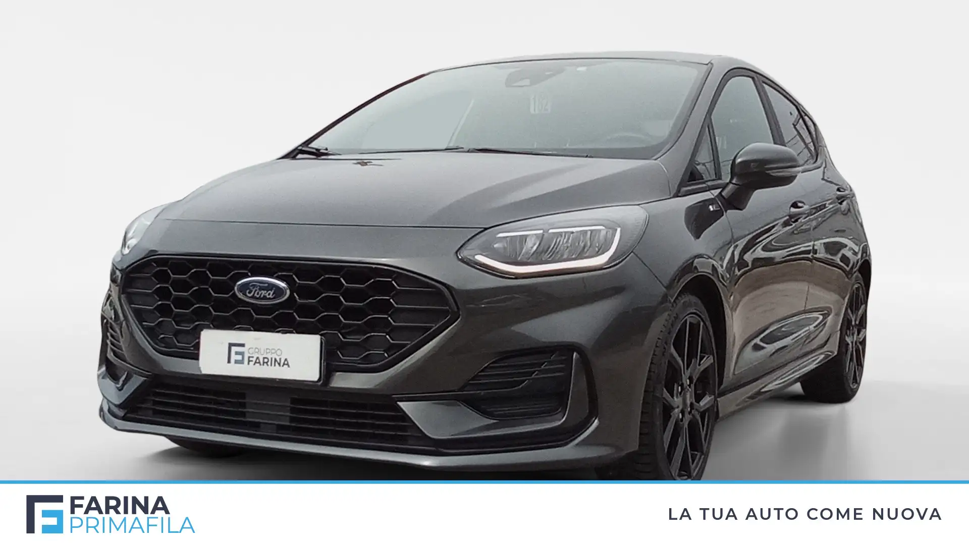 Ford Fiesta 5 Porte 1.0 EcoBoost Hybrid ST-Line X Grigio - 1