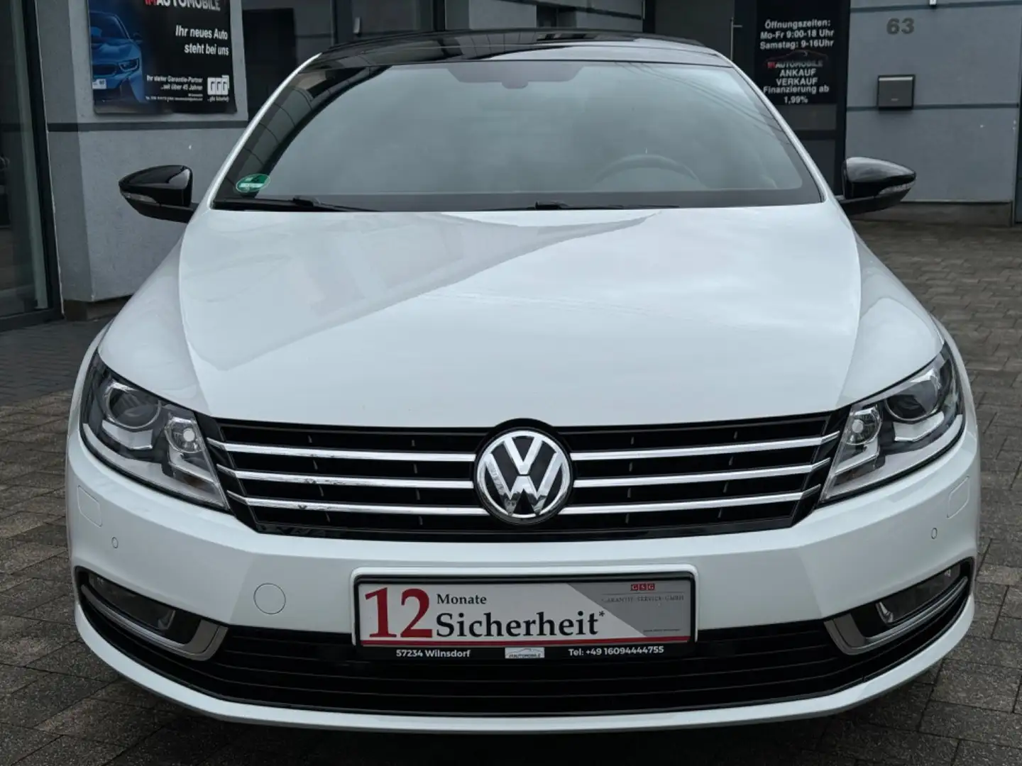 Volkswagen CC 2.0 TDI BMT Nur 56.996 KM*1.Hand*Pano*R-Kamer Bílá - 2