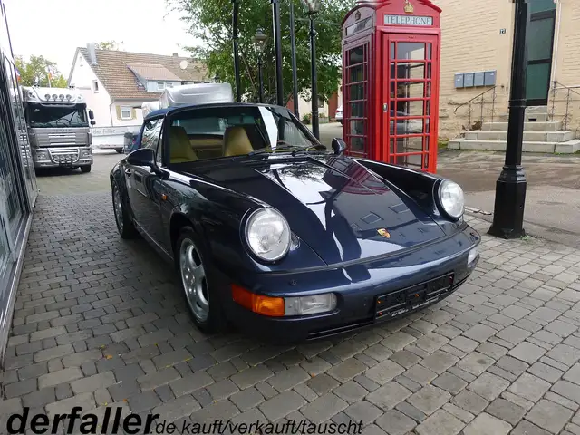 Porsche 964 Carrera 2 Cabrio 39.000 km top Historie!
