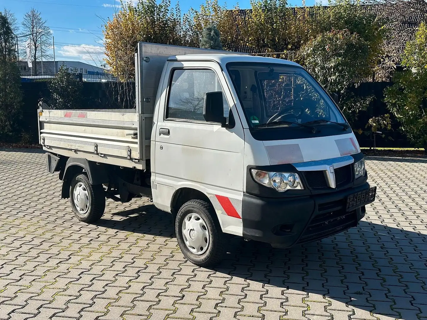 Piaggio Porter Kipper Weiß - 2