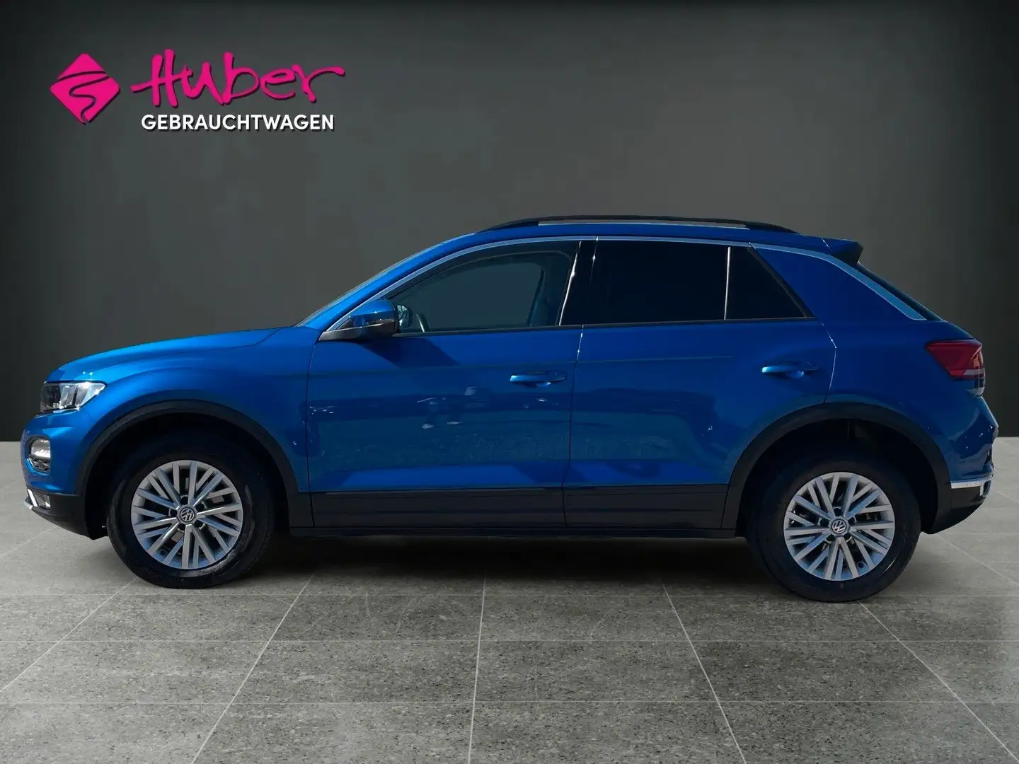 Volkswagen T-Roc 1.0  STYLE (*NAVI*KLIMAAUT*SITZHZ*) Bleu - 2
