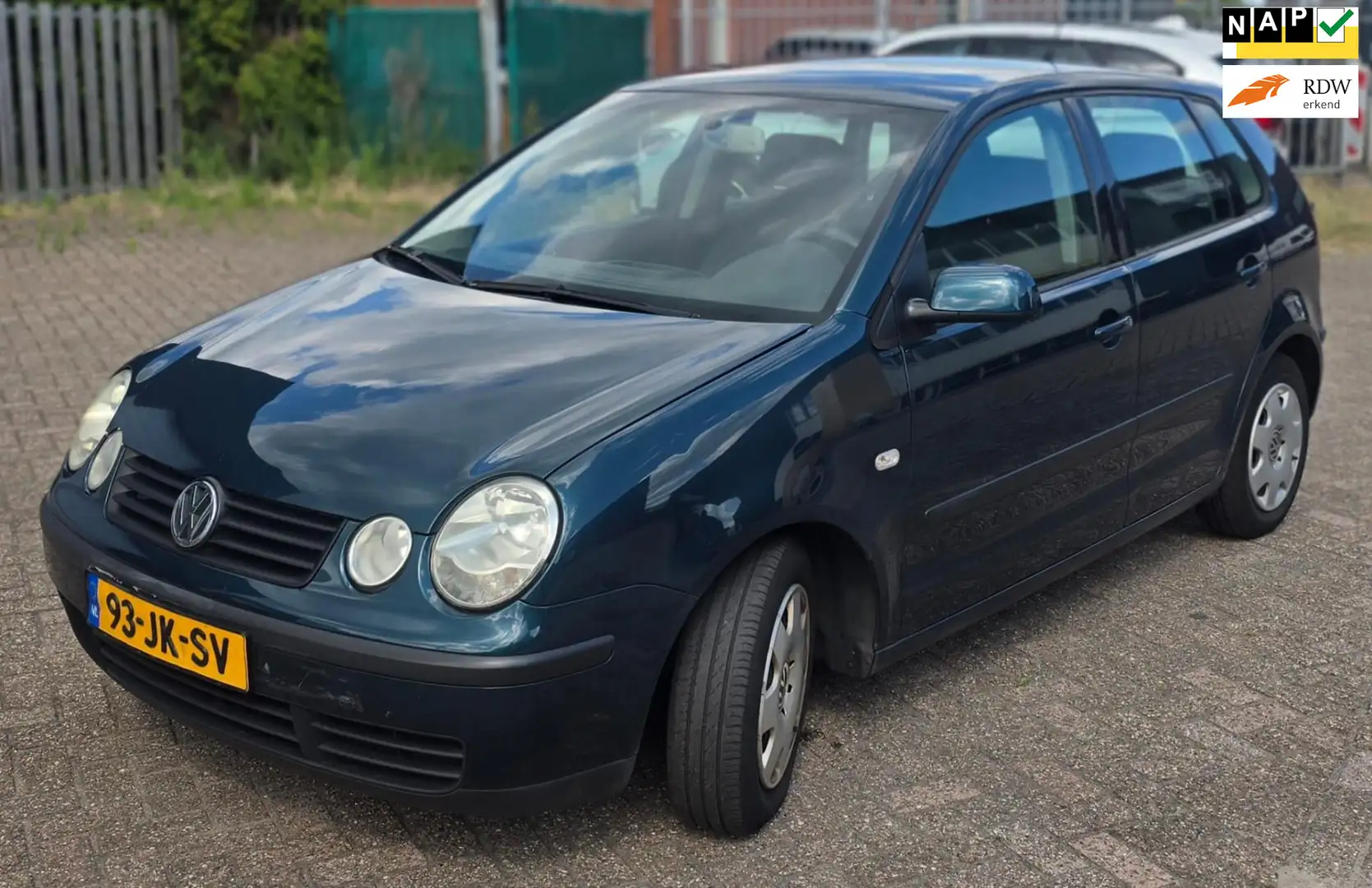Volkswagen Polo 1.2-12V 5 DRS Cruisecontrol TREKHAAK Groen - 1