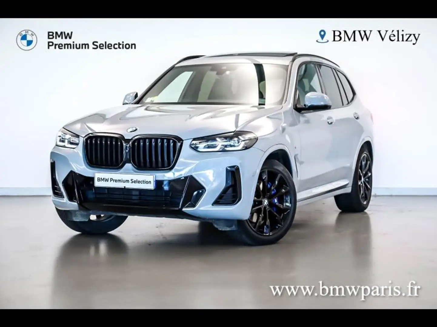 BMW X3 xDrive30d 286ch M Sport Grijs - 1