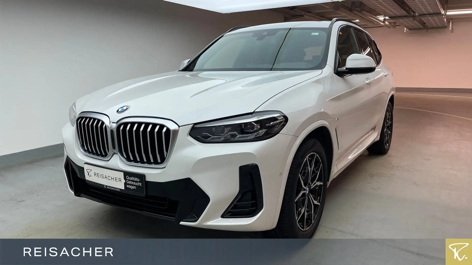 BMW X3 xDrive 20d A M-Sport Pano StdHzg LCProf LM19" Weiß - 1