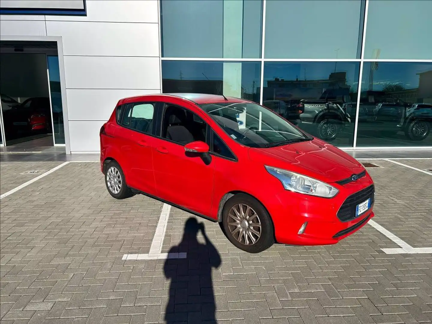 Ford B-Max 1.0 ecoboost Plus 100cv E6 Rosso - 1