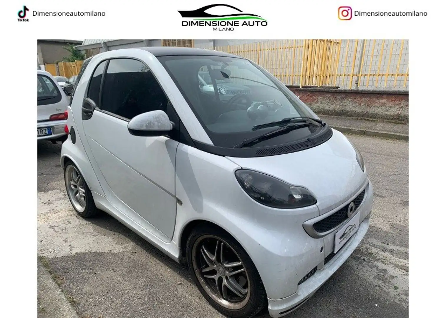 smart brabus Fortwo 1.0 Brabus 102cv Weiß - 1