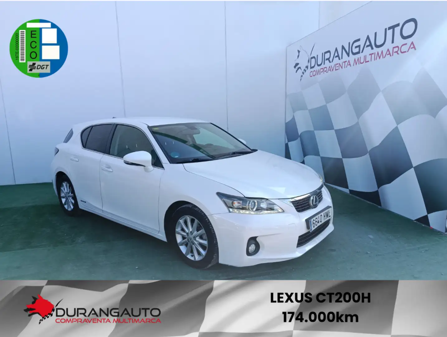 Lexus CT 200h Blanco - 1