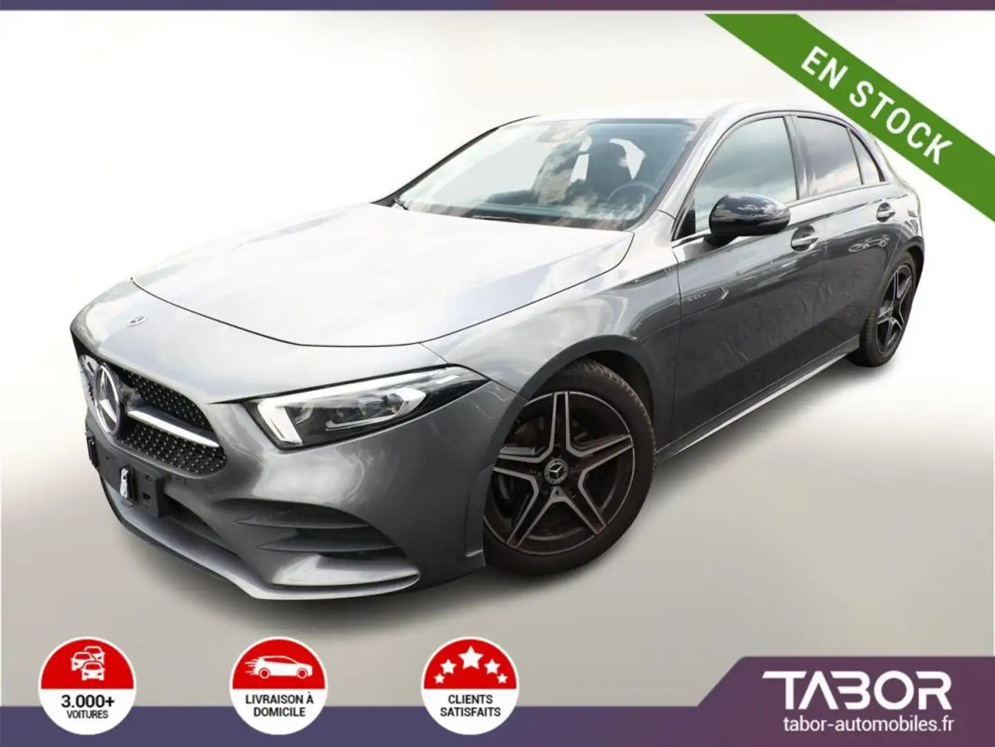 Mercedes-Benz A 200 200 DCT AMG Line LED Gris - 1