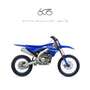 Yamaha YZ 450 Icon Blue Grigio - thumbnail 1
