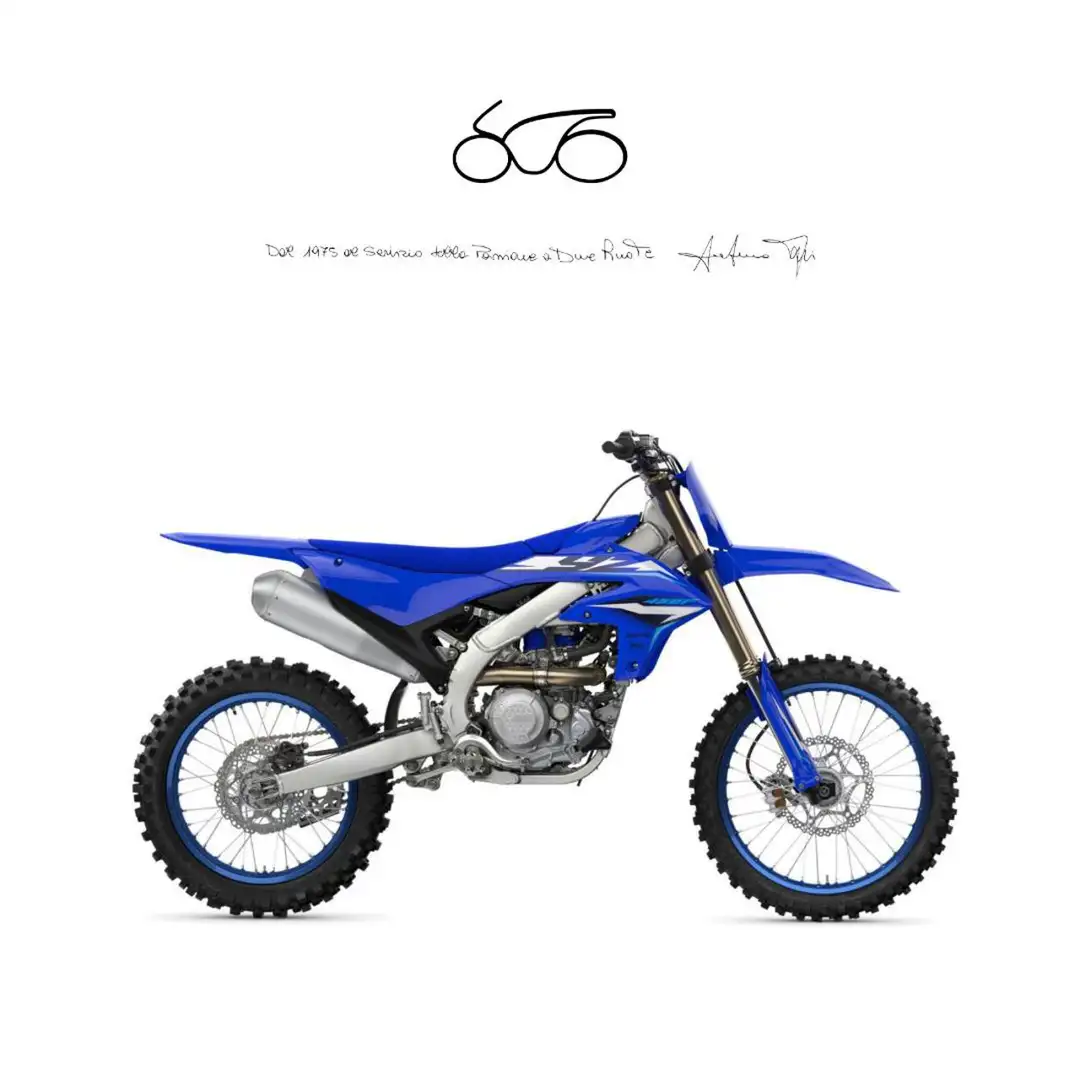 Yamaha YZ 450 Icon Blue Grigio - 1
