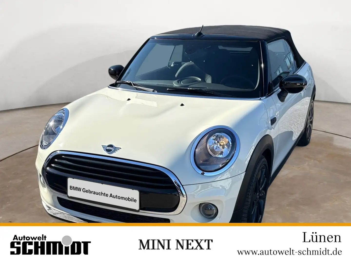 MINI Cooper Cabrio + 2.Jahre.BPS-GARANTIE Blanc - 1