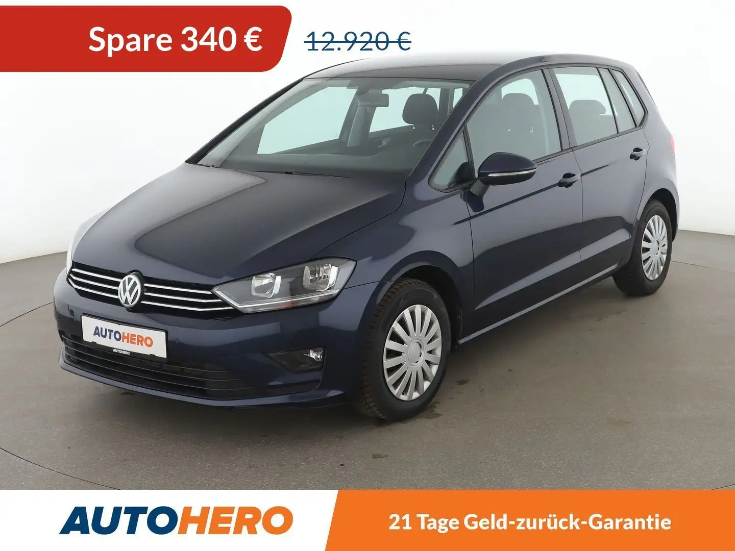 Volkswagen Golf Sportsvan 1.4 TSI Comfortline BMT*TEMPO*PDC*KLIMA* Blau - 1