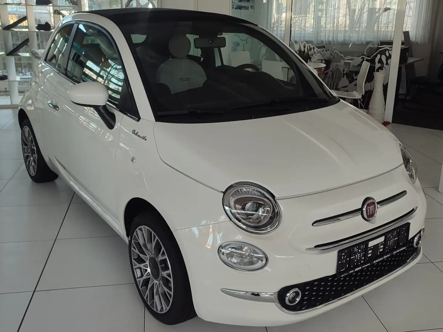 Fiat 500C 500 C 1.0 GSE Hybrid Dolcevita Bianco - 2