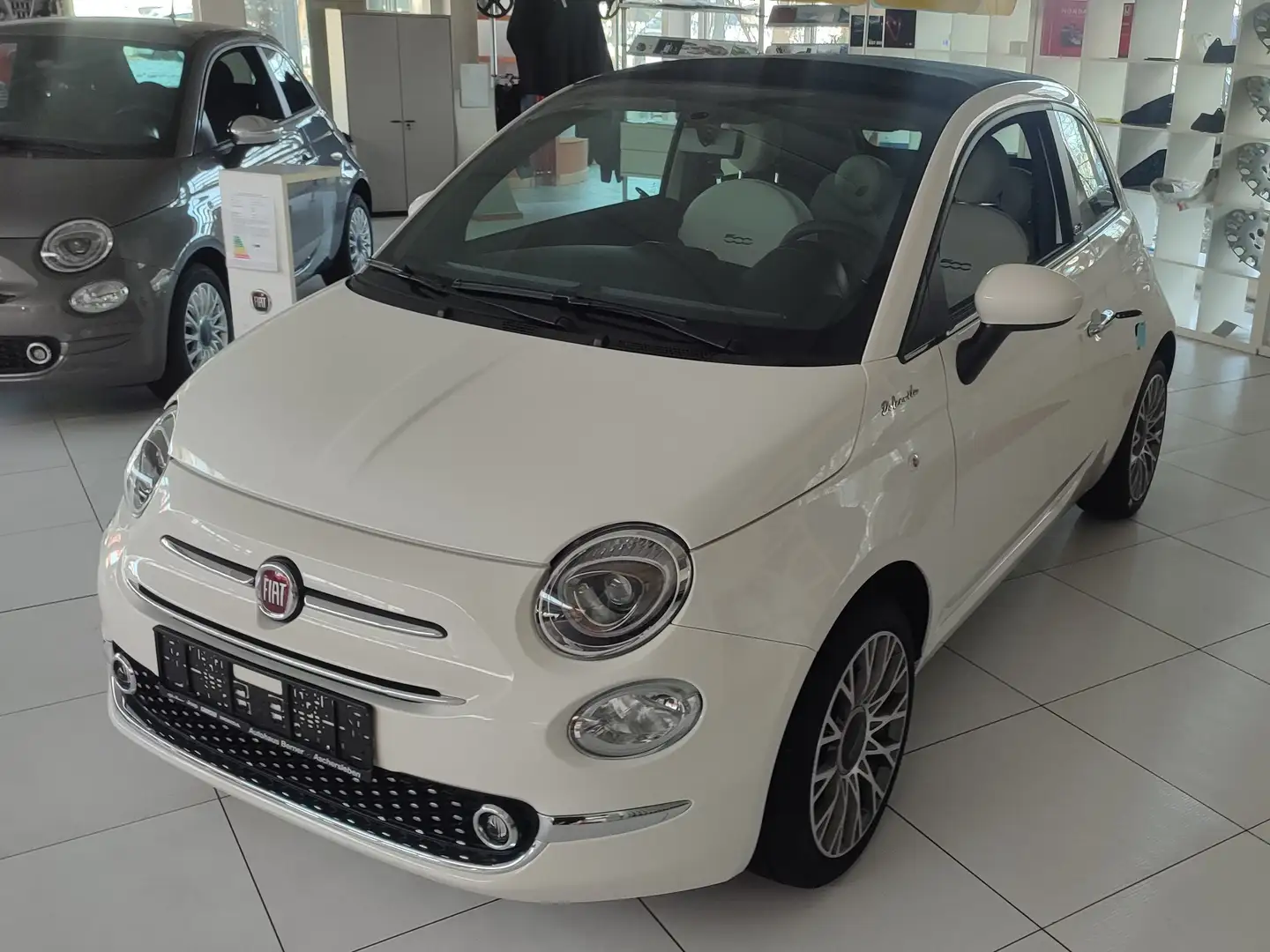 Fiat 500C 500 C 1.0 GSE Hybrid Dolcevita Bianco - 1