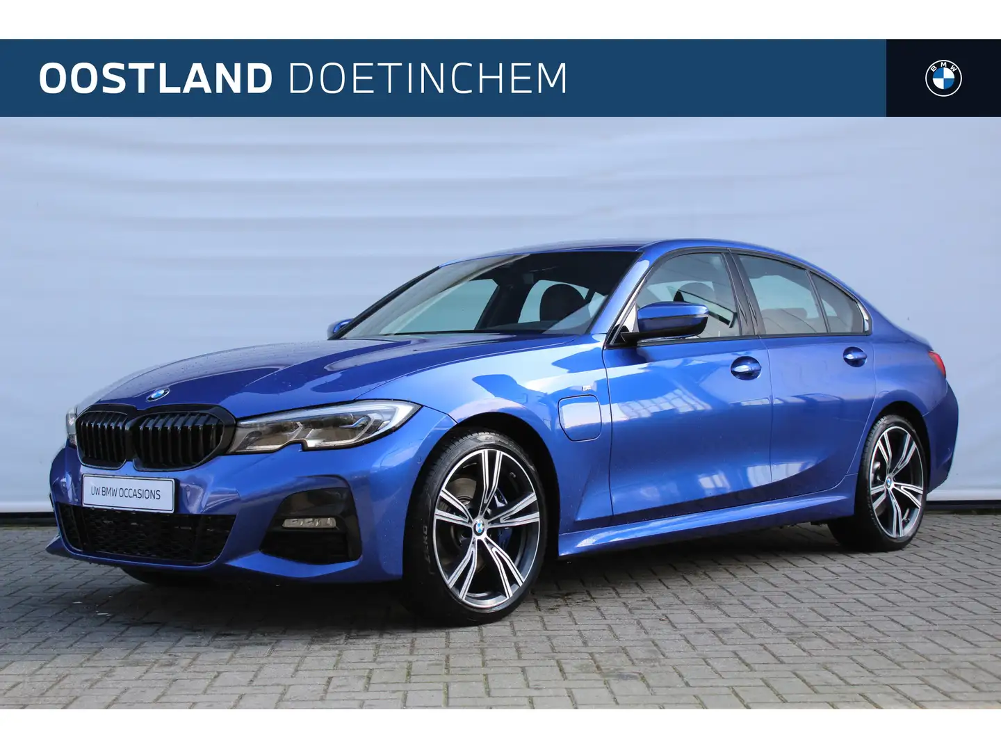 BMW 330 3 Serie 330e High Executive M Sport Automaat / Spo Blauw - 1
