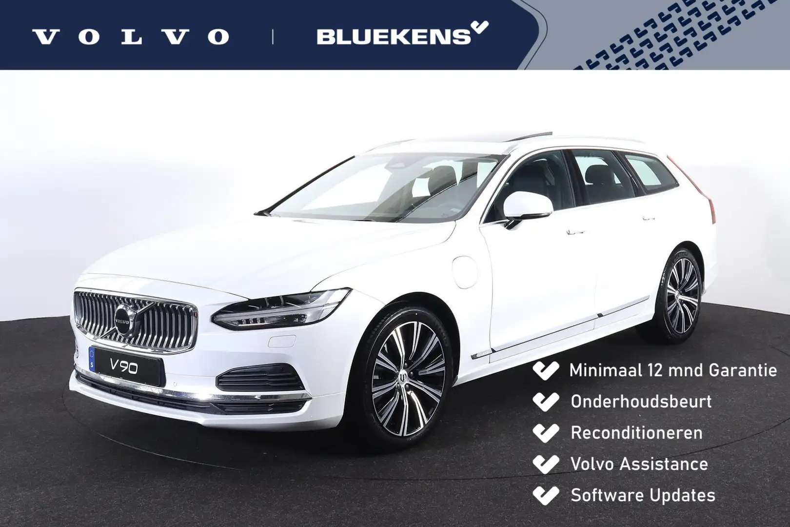Volvo V90 T6 AWD Recharge Inscription - Panorama/schuifdak - Wit - 1