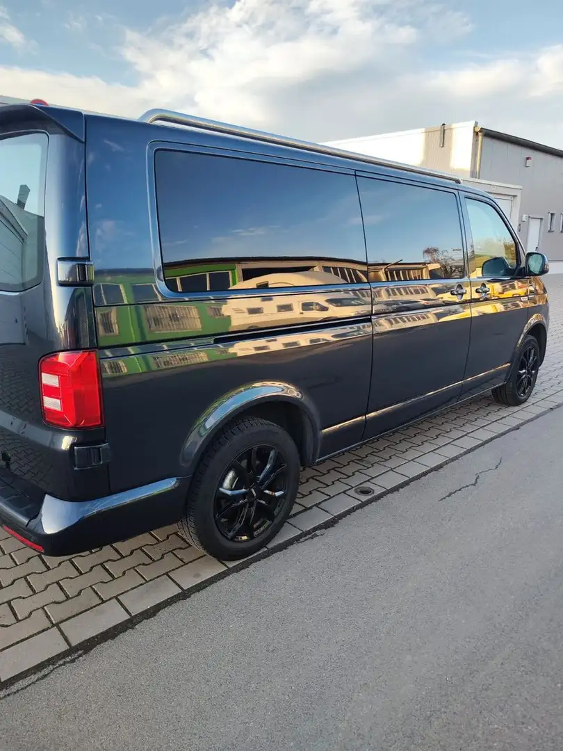 Volkswagen T6 Transporter Kasten-Kombi lang top Zust L2H1 Blau - 2