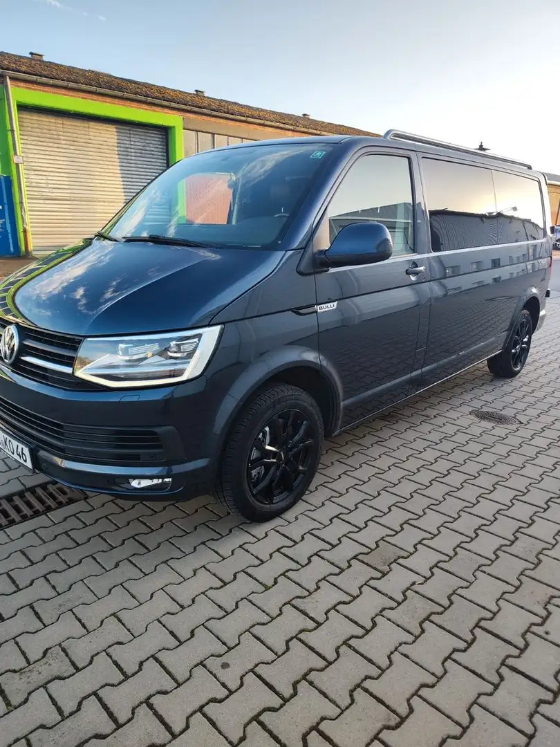 Volkswagen T6 Transporter Kasten-Kombi lang top Zust L2H1 Blau - 1