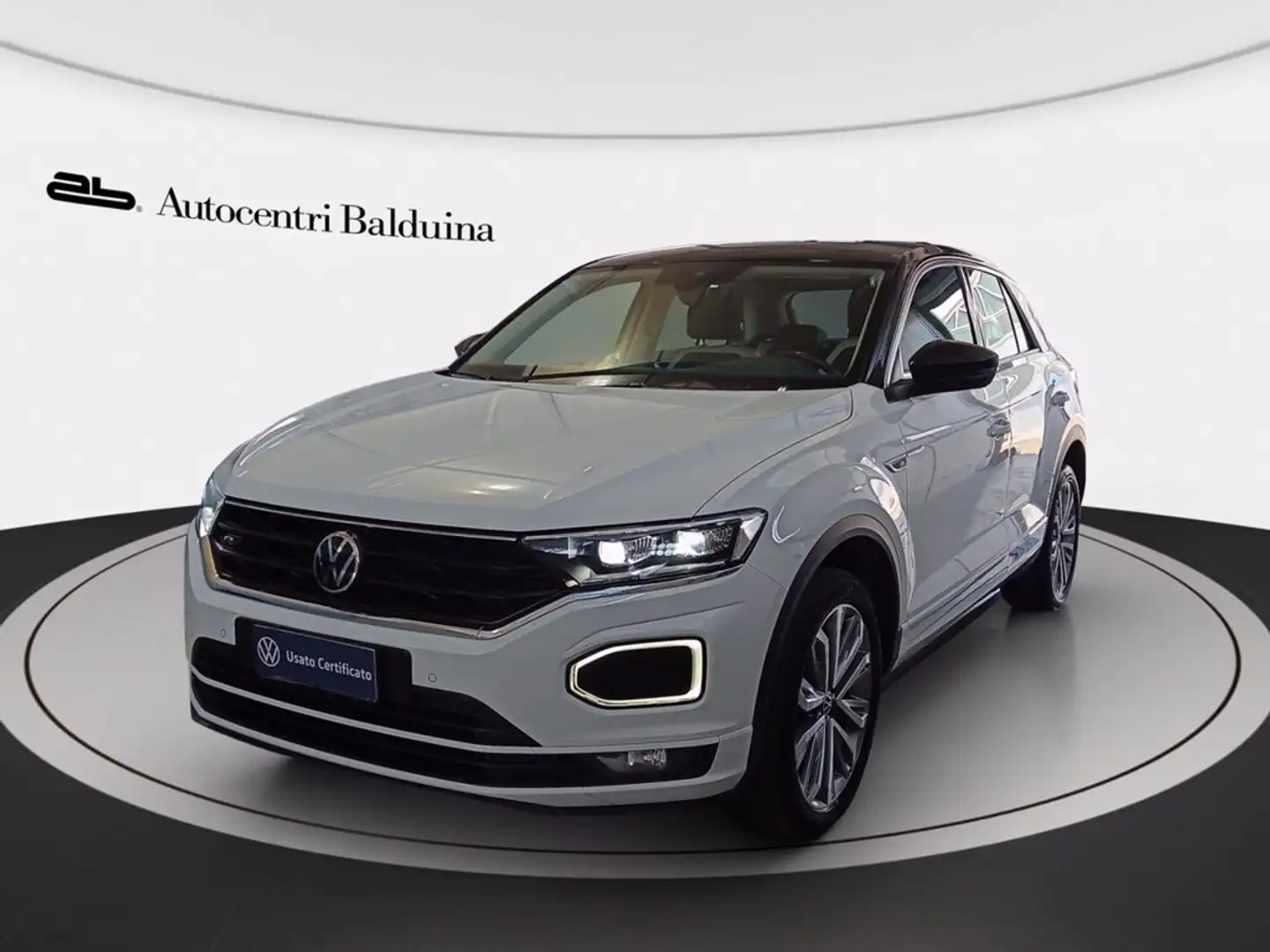 Volkswagen T-Roc 1.5 tsi sport Bianco - 1