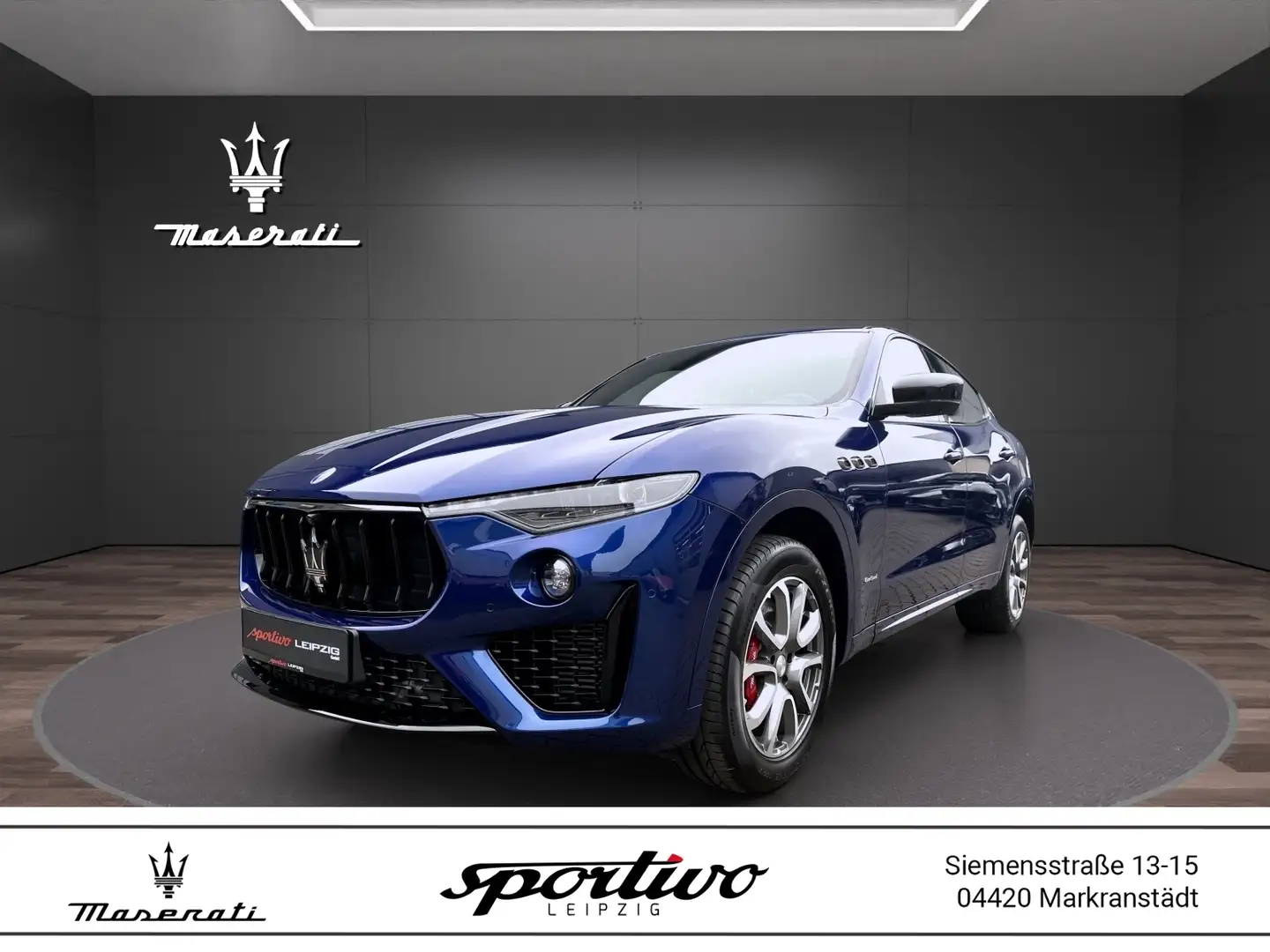 Maserati Levante SQ4 GranSport Bleu - 1