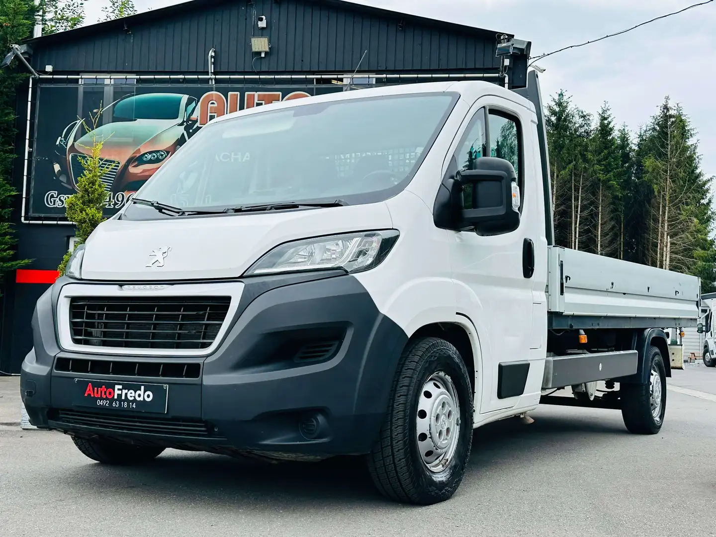 Peugeot Boxer LONG CHASSIS PRIX MARCHAND TVAC   GPS CLIM 165 CV Blanc - 2