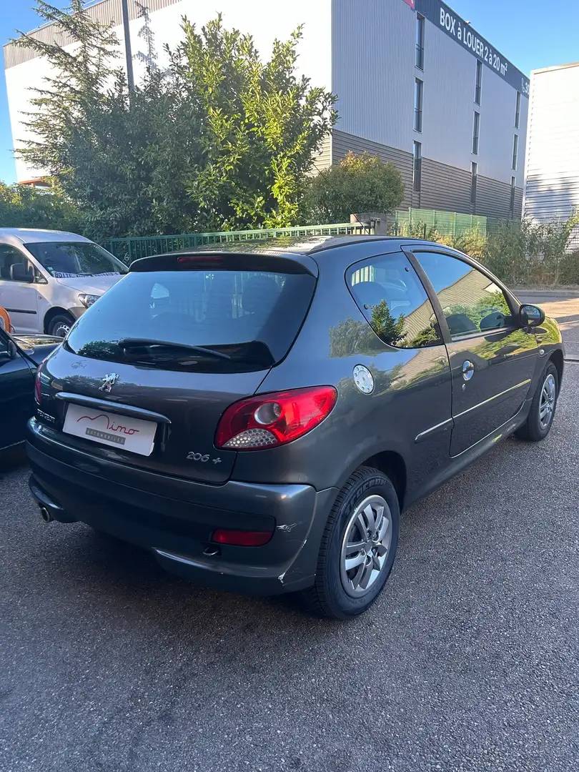 Peugeot 206 + HDI 70 CV CRIT\u0027AIR 2 GARANTIE 12 MOIS 98 FA Gris - 2