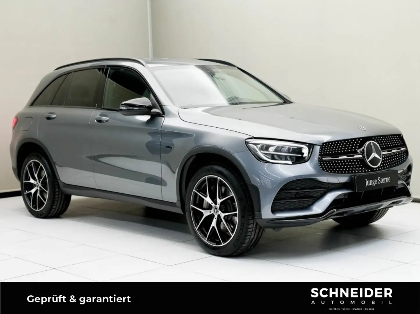 Mercedes-Benz GLC 300 de 4MATIC Navi Sport S-Sitz Night KAM Grau - 1
