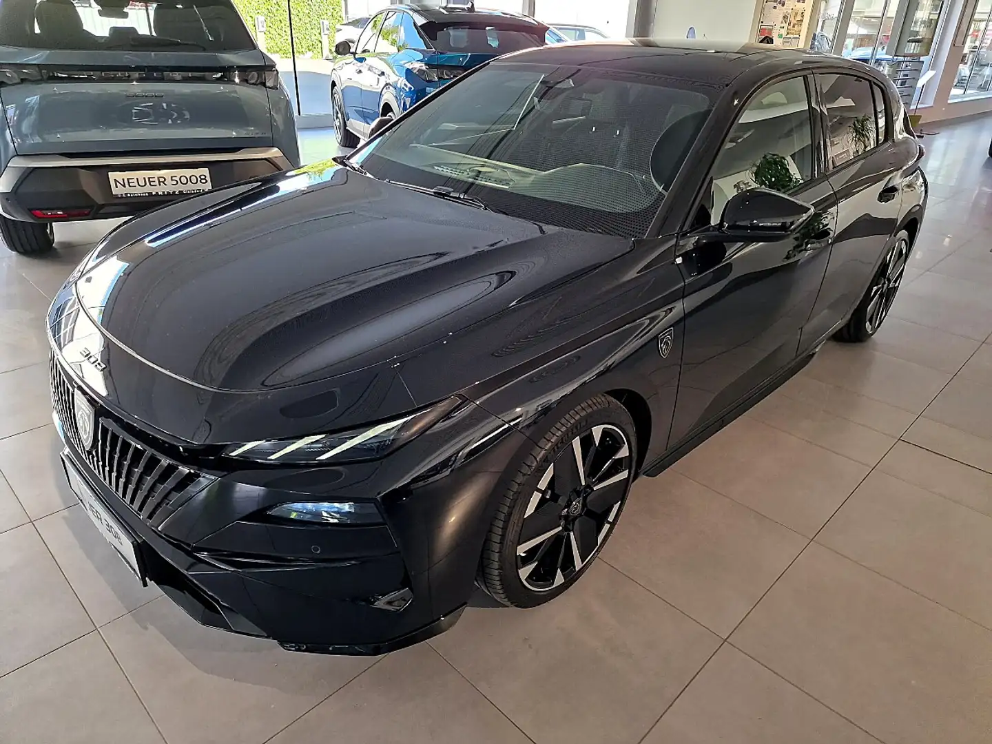 Peugeot 308 Hybrid 145 e-DCS6 GT Exclusive "sofort verfügbar" Schwarz - 1