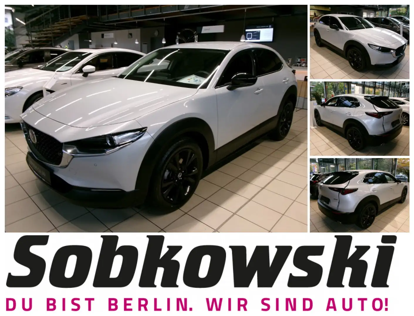 Mazda CX-30 2.5L e-SKYACTIV G 140ps 6AT FWD Homura Blanc - 1