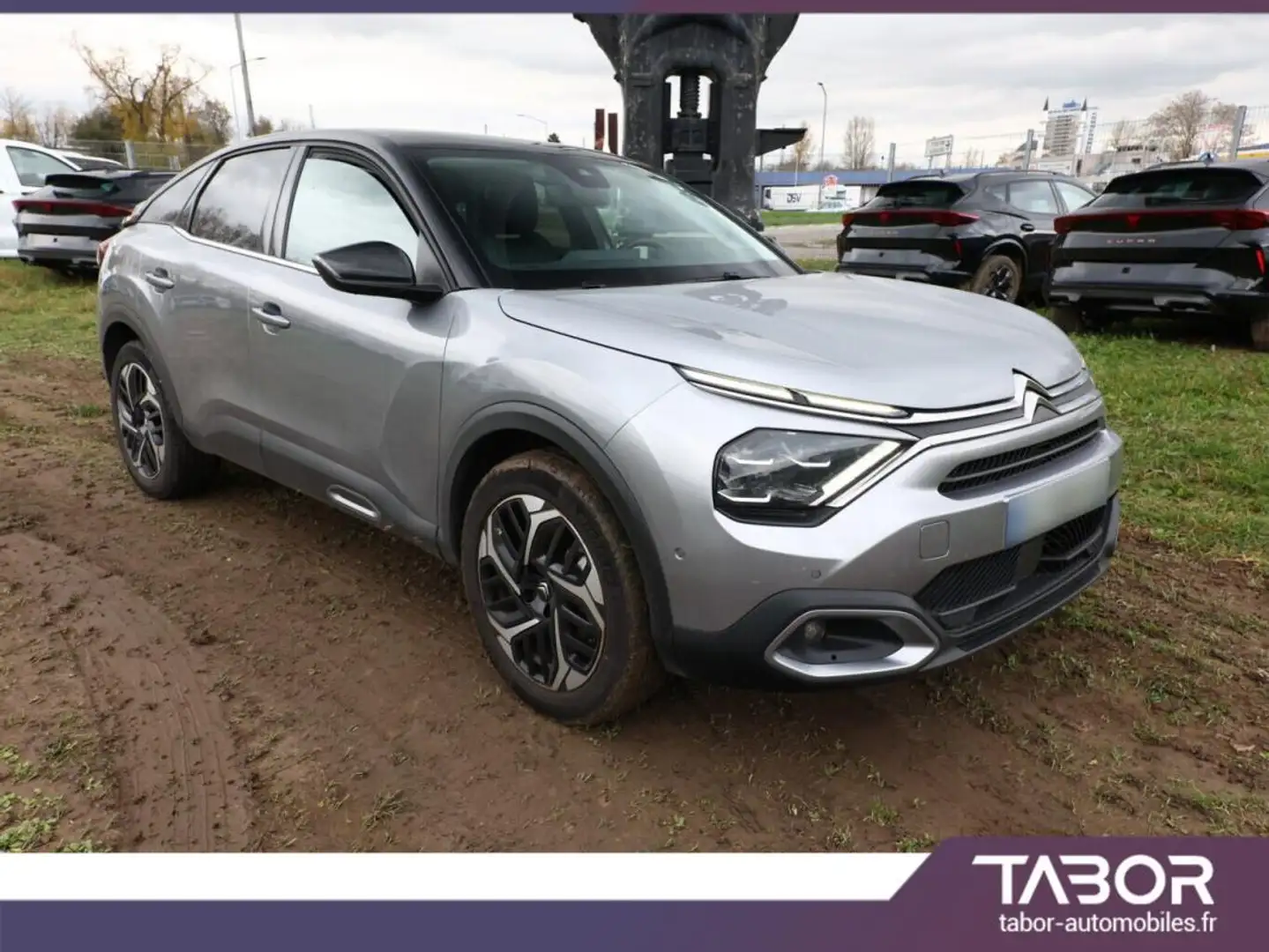 Citroen C4 1.2 Mild-Hybrid 136 Aut Max cuir ACC Gris - 2