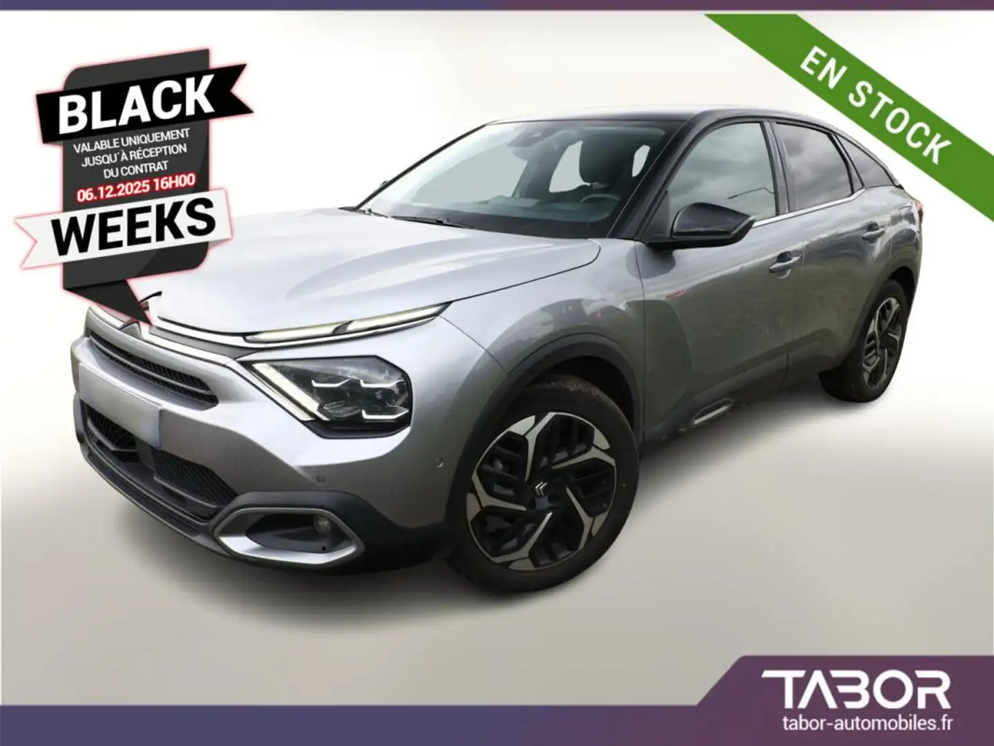 Citroen C4 1.2 Mild-Hybrid 136 Aut Max cuir ACC Gris - 1