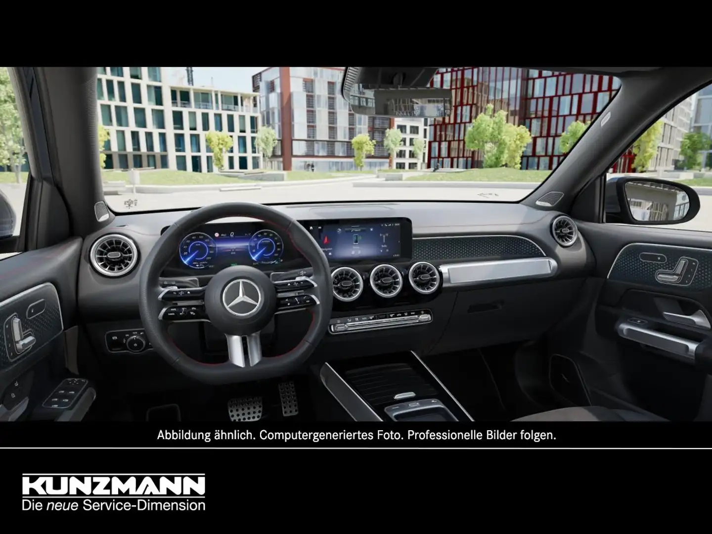 Mercedes-Benz EQB 300 4M AMG Panorama Distronic HeadUp 360° Schwarz - 2