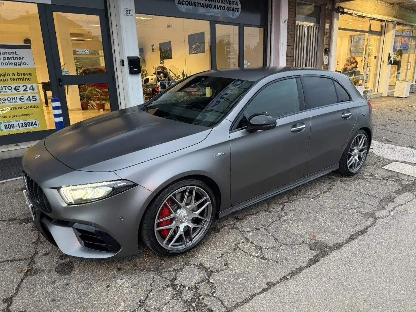Mercedes-Benz A 45 AMG 4Matic+ come nuova  CERCHI extraserie SOLO 55.000K Gris - 1