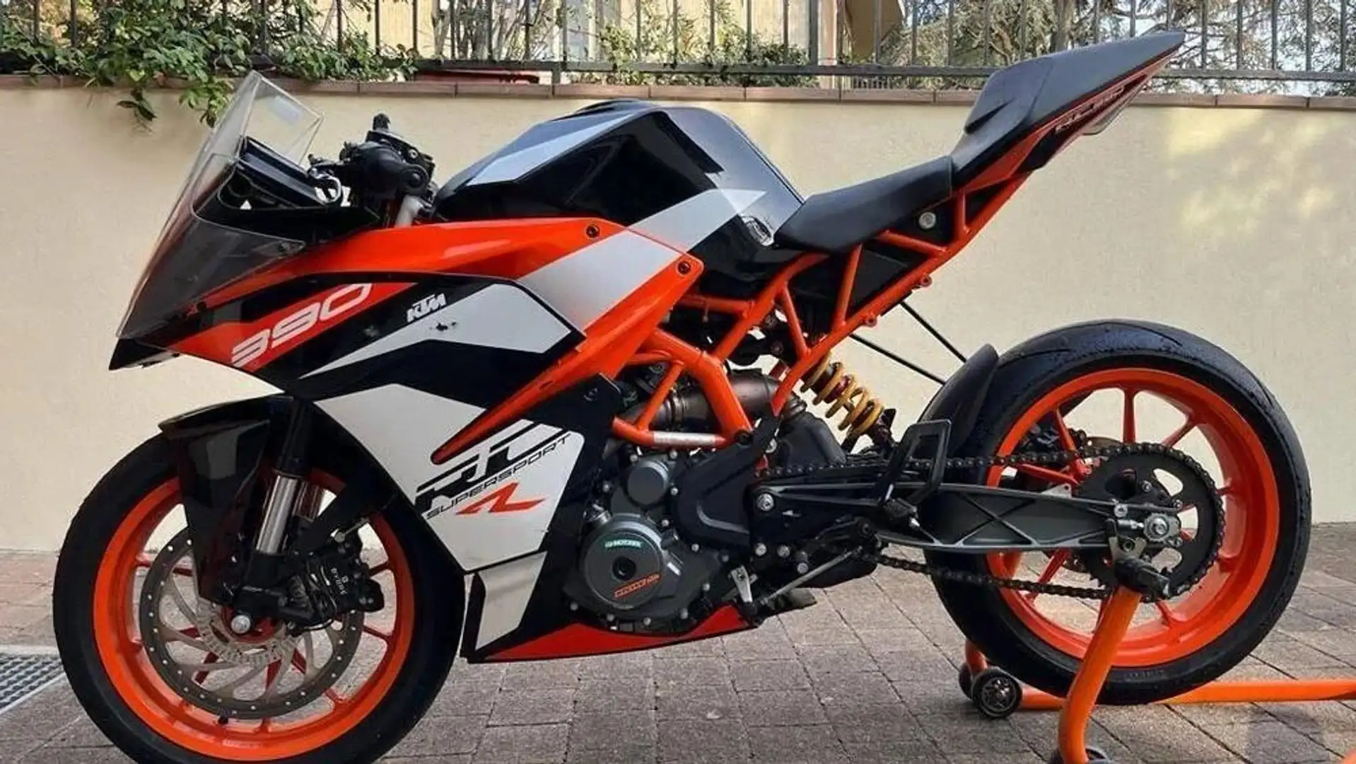 KTM RC 390 Pomarańczowy - 1